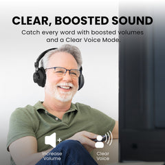 Replacement Headphones for HT41899 Plus – Not Compatible with Any Other Models. Clear Voice and Boosted Volume