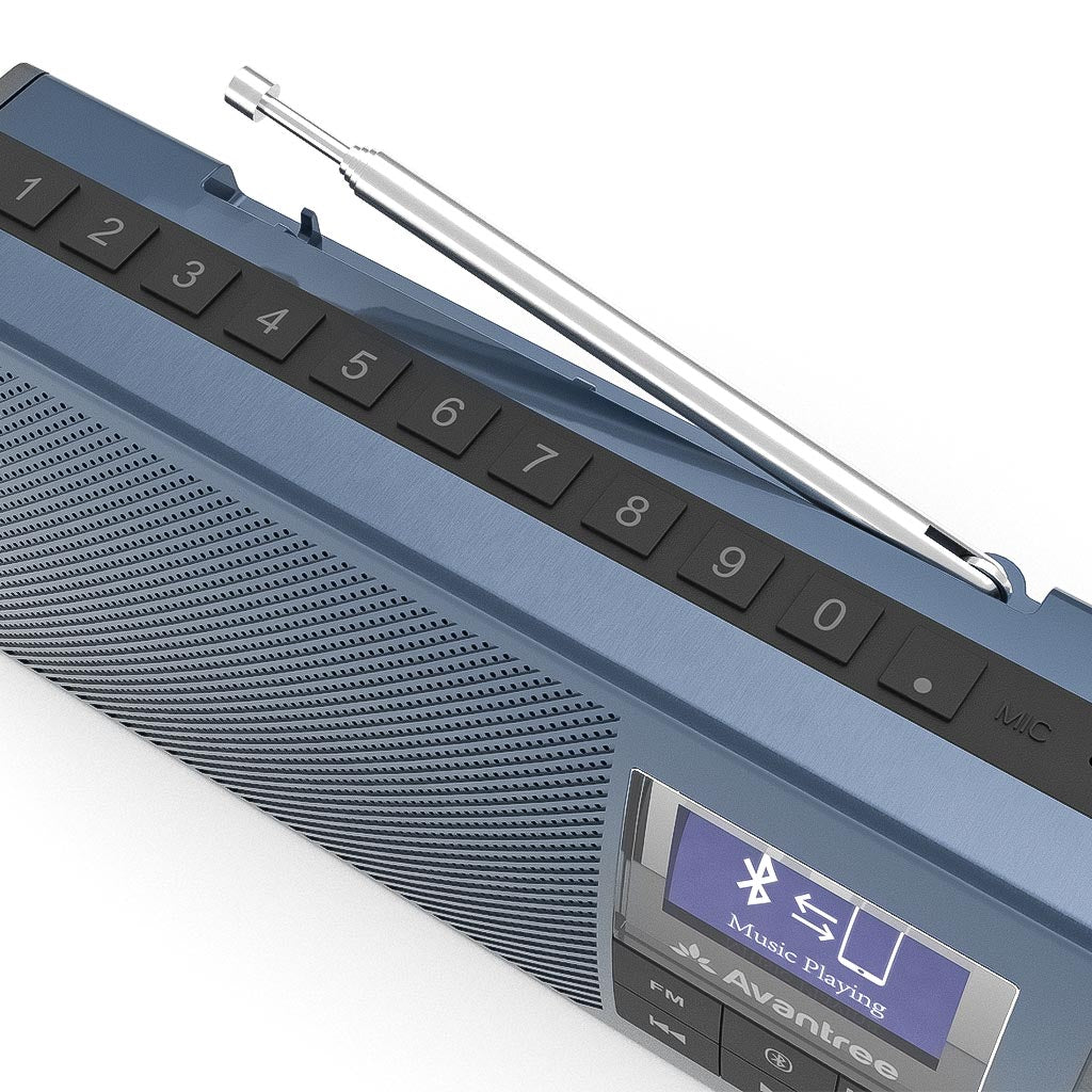 Audikast 4860 Wireless Speakers for TV & FM Radio 2-in-1, for Seniors with Voice Clarity, Low Latency, Long Range, with intuitive controls for easy navigation.