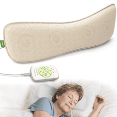 Slumber 2 Bluetooth Pillow Sleep Headphones with 4 Flat Speakers and White Noise, Bluetooth, AUX & White Noise for seniors 
