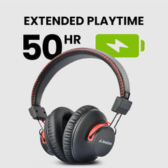 HT41899 Plus Wireless Dual Headphones for TV watching, with Clear Voice, up to 50 hours continuous use for extended playtime.