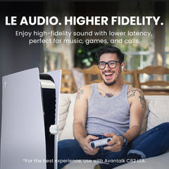 Infinity Multifunctional Wireless Earbuds with  high-fidelity sound with low latency for music, gaming, and calls.