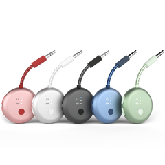 SoundJet R1 Airplane Bluetooth Adapter for Headphone and Airpods wtih 3.5 mm AUX plug, 5 stylish colors