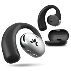 Pebble Aura Open-Ear Auracast TV Earbuds low-latency audio with aptX Adaptive on phones, PCs, and TVs for sound sync. Compatible with Auracast transmitters and future audio upgrades.

