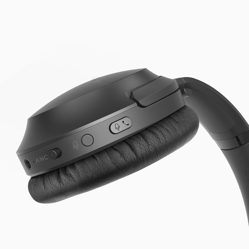 Aria 90B Bluetooth Meeting Headphones with Mic & USB Adapter, noise cancellation for Zoom, Teams, Skype, and Google Meet with indepedent volume control