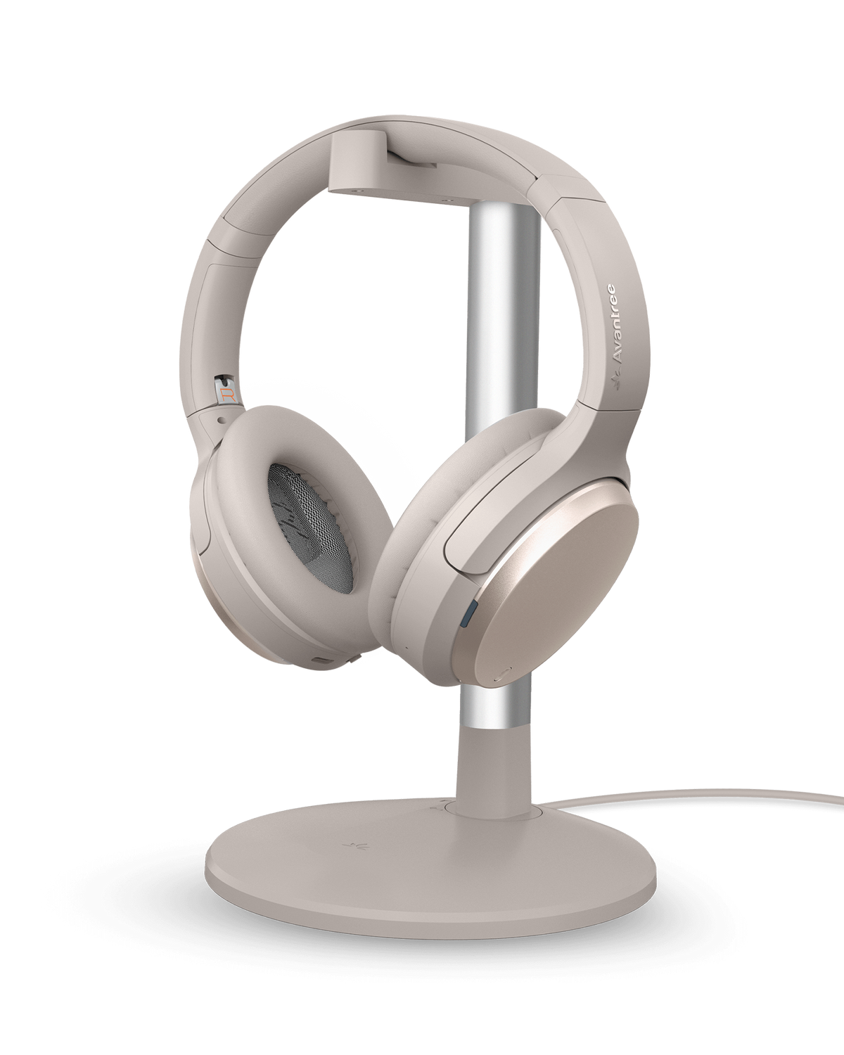 Eon Me Bluetooth Headphones with Personalized Hearing Profile and Charging Dock, personalized sound tuning for clearer TV dialogue and speech.