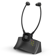 HT381 Wireless Sound Amplifying Headphones Set for TV with 2.4 connection. senior friendly. Equipped with an ambient sound mode
