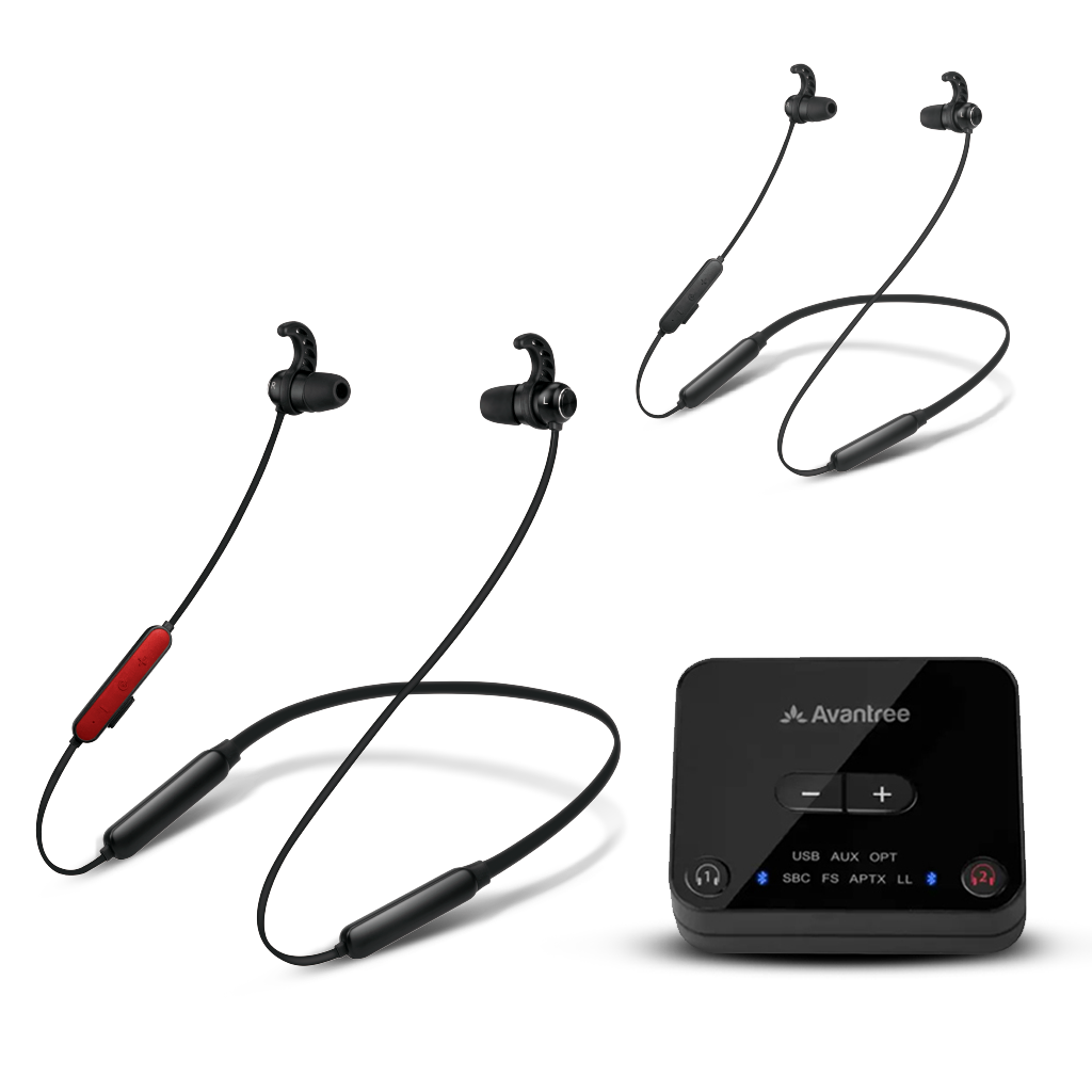 HT41866 Wireless Earbuds For TV Watching. supports TVs with optical, AUX (3.5mm). No HMDI