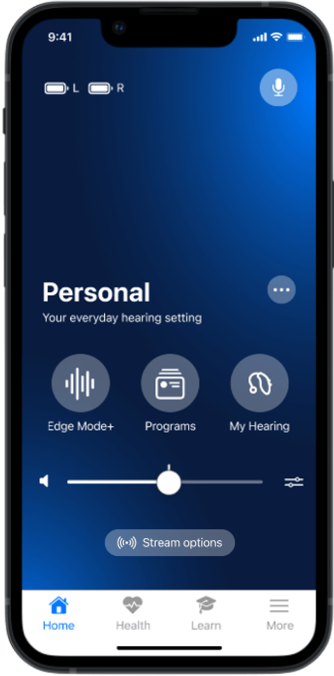 NuEar Hear Circle Stream options
